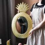 spiegel ananas gold