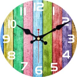mehrfarben wanduhr