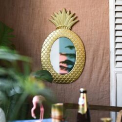 spiegel ananas gold