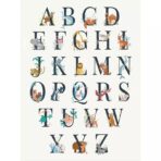 poster abecedaire vintage 1