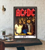 vintage acdc poster 1