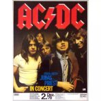 vintage acdc poster 1