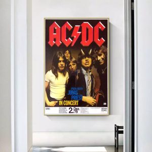 vintage acdc poster 1
