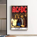 vintage acdc poster 1