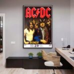 vintage acdc poster 1