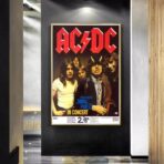 vintage acdc poster 1