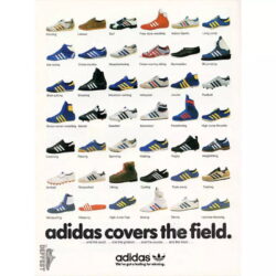 poster adidas vintage basket 1