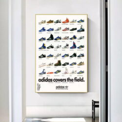 poster adidas vintage basket 1