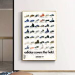 poster adidas vintage basket 1