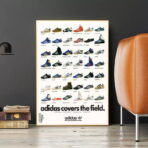 poster adidas vintage basket 1