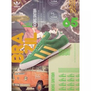 vintage adidas poster 1