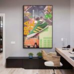 vintage adidas poster 1