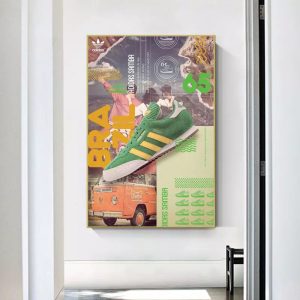 vintage adidas poster 1