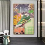 vintage adidas poster 1