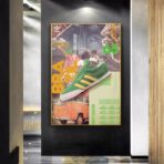 vintage adidas poster 1