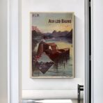 vintage aix les bains poster 1