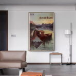 vintage aix les bains poster 1