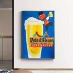 vintage alkohol poster