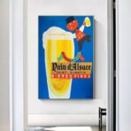 vintage alkohol poster