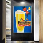 vintage alkohol poster