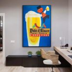 vintage alkohol poster