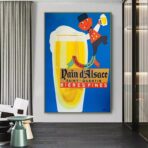 vintage alkohol poster