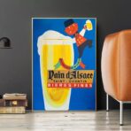 vintage alkohol poster