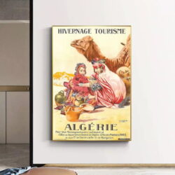 poster algerien vintage 1
