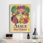 vintage alice im wunderland poster