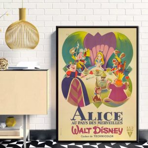 vintage alice im wunderland poster