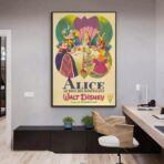vintage alice im wunderland poster