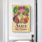 vintage alice im wunderland poster