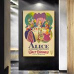 vintage alice im wunderland poster
