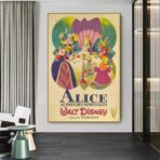 vintage alice im wunderland poster