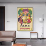 vintage alice im wunderland poster