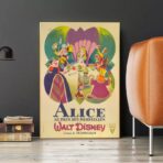 vintage alice im wunderland poster