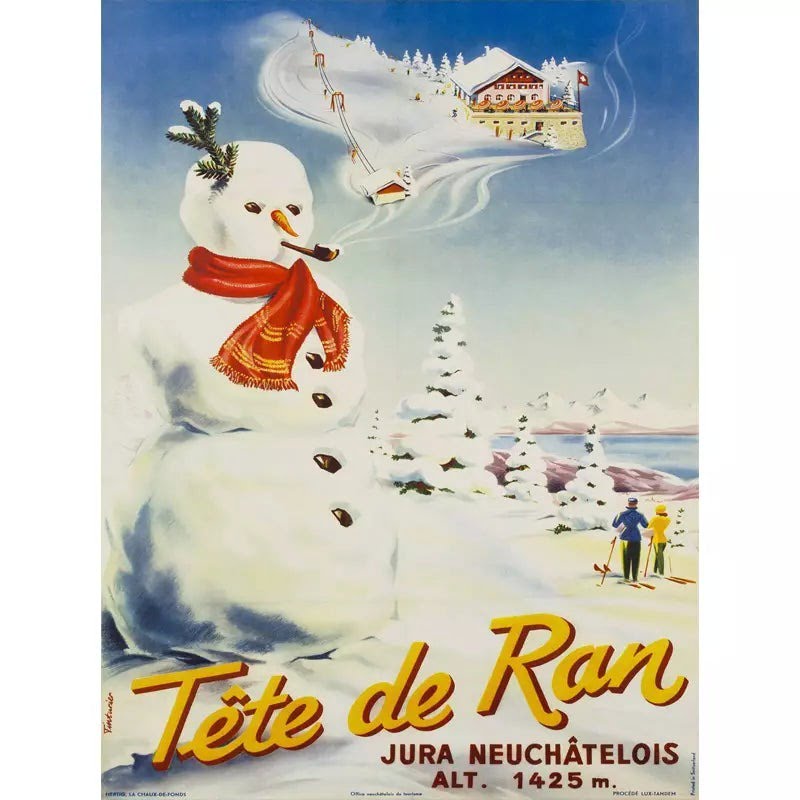 poster alpes jura ski vintage 1 poster alpes jura ski vintage 1