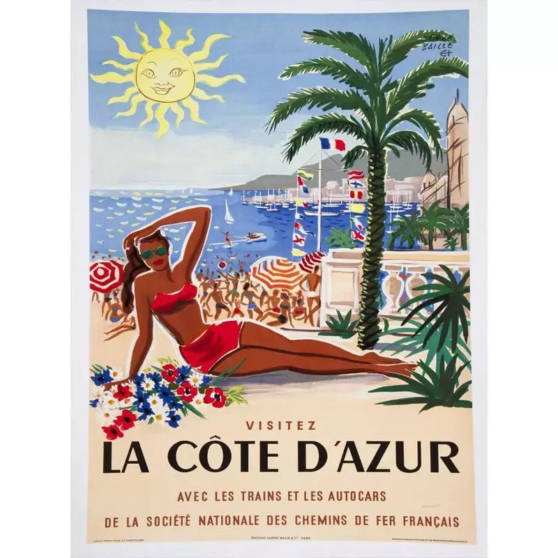 poster alpes provence cote dazur vintage 1 poster alpes provence cote dazur vintage 1
