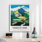 vintage alpen poster