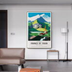 vintage alpen poster