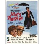 amerikanisches vintage mary poppins poster