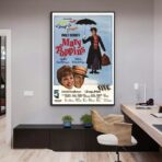 amerikanisches vintage mary poppins poster