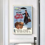 amerikanisches vintage mary poppins poster