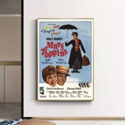 amerikanisches vintage mary poppins poster