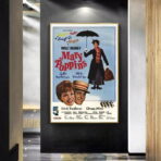 amerikanisches vintage mary poppins poster