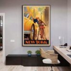 vintage amerikanisches poster 1