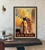 vintage amerikanisches poster 1