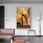 vintage amerikanisches poster 1