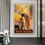 vintage amerikanisches poster 1