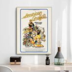 poster amerikanisches graffiti